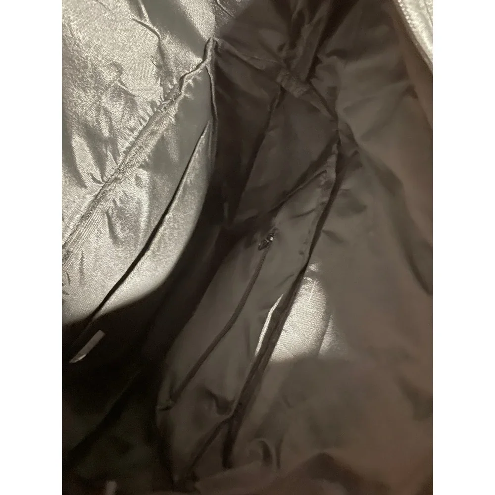 Chipotle Mexican Grill Rolltop Backpack Charcoal Gray Red Stitching NWT Bag